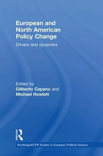 European and North American Policy Change cover