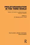 Proletarianisation in the Third World cover