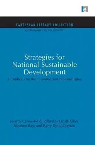 Strategies for National Sustainable Development cover