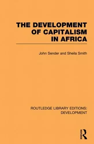 The Development of Capitalism in Africa cover