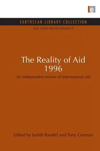 The Reality of Aid 1996 cover