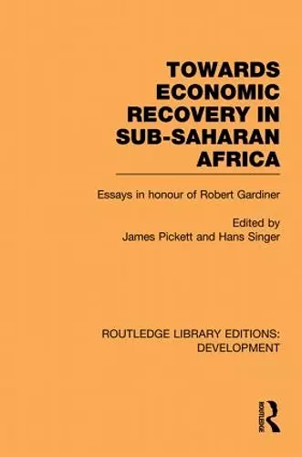 Towards Economic Recovery in Sub-Saharan Africa cover