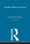 Literature Politics & Theory cover