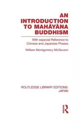 An Introduction to Mahāyāna Buddhism cover