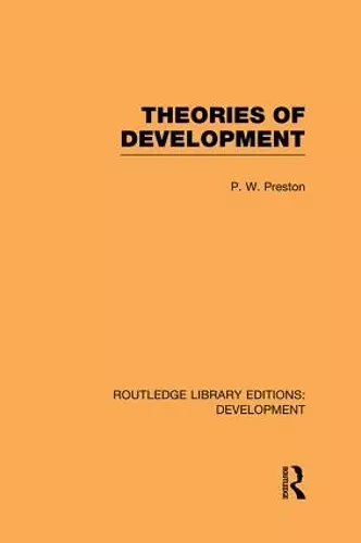 Theories of Development cover