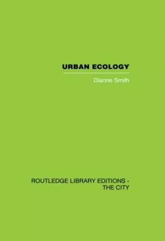 Urban Ecology cover