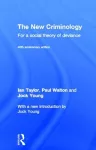 The New Criminology cover