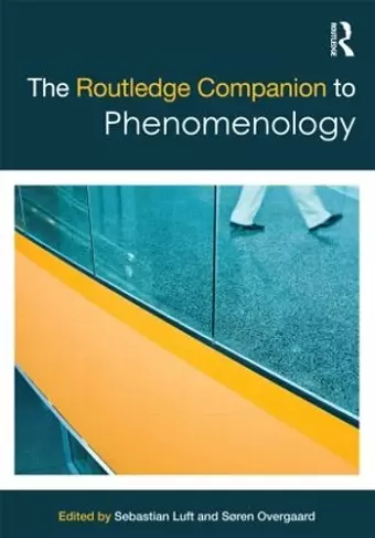 The Routledge Companion to Phenomenology cover