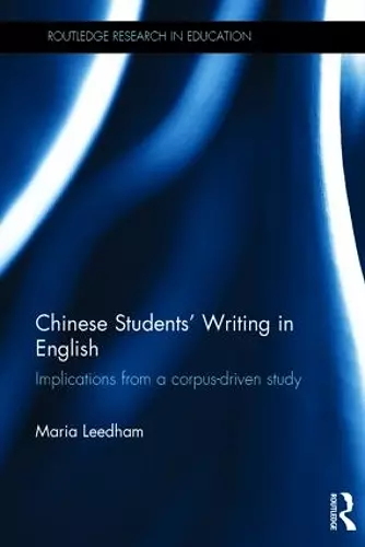 Chinese Students' Writing in English cover