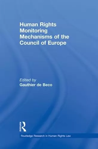 Human Rights Monitoring Mechanisms of the Council of Europe cover