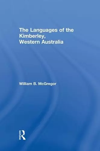 The Languages of the Kimberley, Western Australia cover