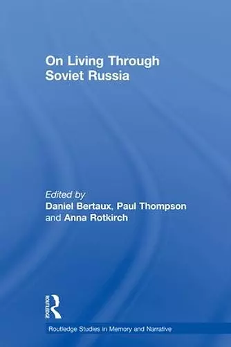 On Living Through Soviet Russia cover