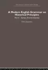 A Modern English Grammar on Historical Principles cover