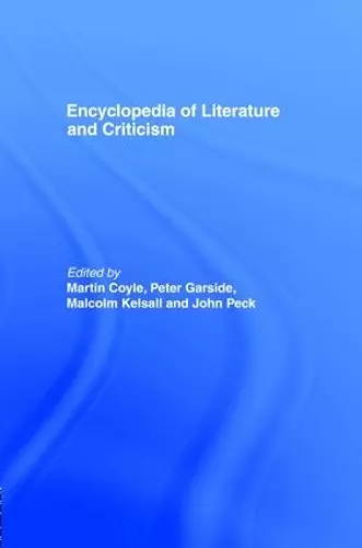 Encyclopedia of Literature and Criticism cover