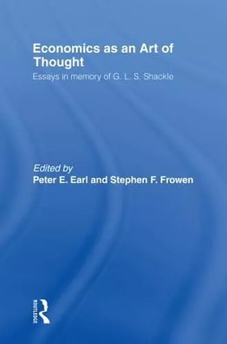 Economics as an Art of Thought cover