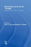 Economics as an Art of Thought cover