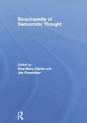 Encyclopedia of Democratic Thought cover