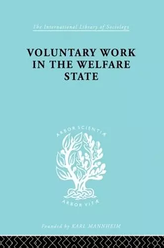 Voluntary Work in the Welfare State cover