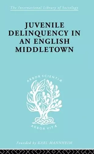 Juvenile Delinquency in an English Middle Town cover