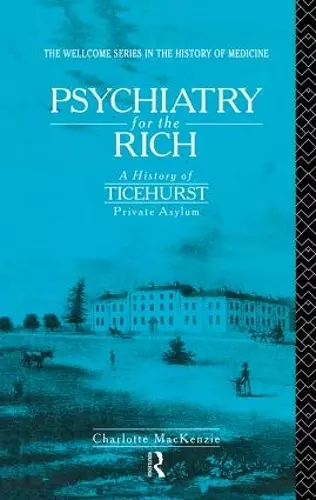 Psychiatry for the Rich cover