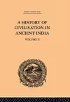 A History of Civilisation in Ancient India cover