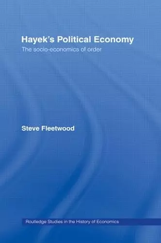 Hayek's Political Economy cover