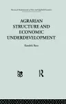Agrarian Structure and Economic Underdevelopment cover