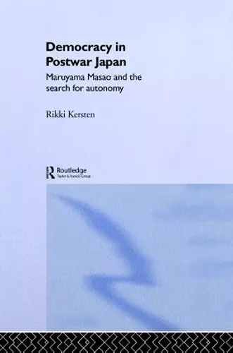 Democracy in Post-War Japan cover