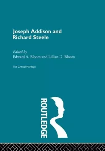 Joseph Addison and Richard Steele cover