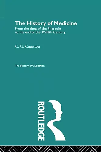 The History of Medicine cover