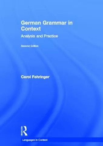 German Grammar in Context cover