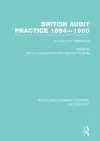 British Audit Practice 1884-1900 (RLE Accounting) cover