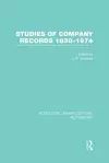 Studies of Company Records (RLE Accounting) cover