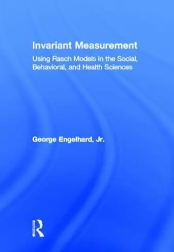 Invariant Measurement cover