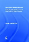 Invariant Measurement cover