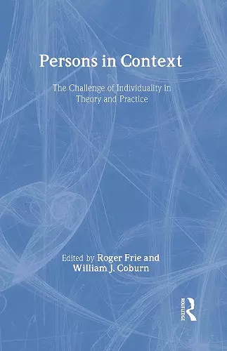 Persons in Context cover