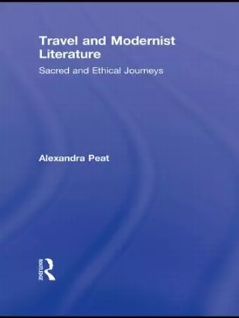 Travel and Modernist Literature cover