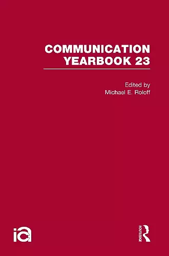 Communication Yearbook 23 cover