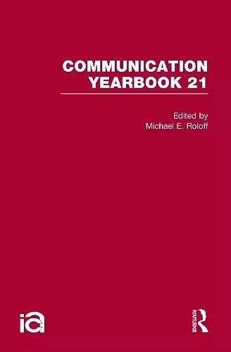 Communication Yearbook 21 cover