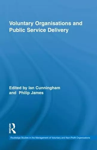 Voluntary Organizations and Public Service Delivery cover