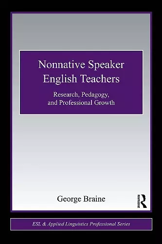 Nonnative Speaker English Teachers cover