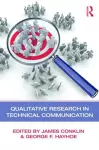 Qualitative Research in Technical Communication cover