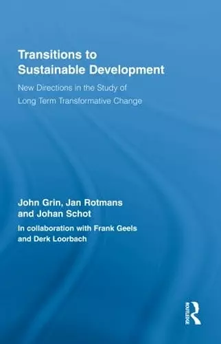 Transitions to Sustainable Development cover