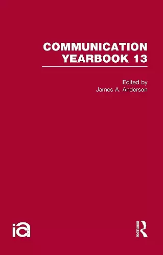 Communication Yearbook 13 cover