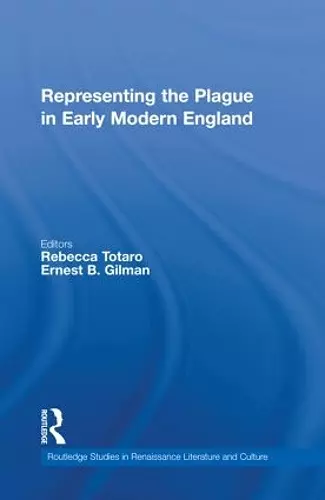 Representing the Plague in Early Modern England cover