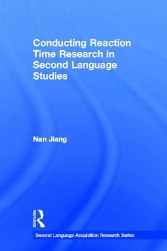 Conducting Reaction Time Research in Second Language Studies cover