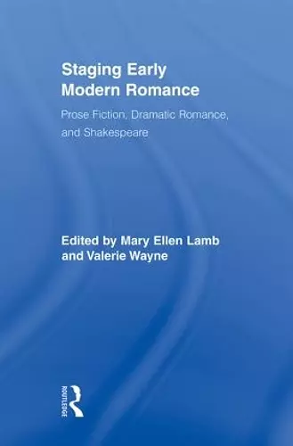 Staging Early Modern Romance cover