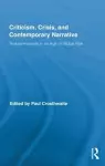 Criticism, Crisis, and Contemporary Narrative cover