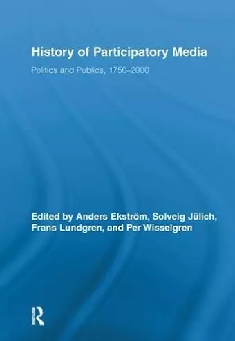 History of Participatory Media cover