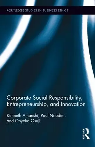 Corporate Social Responsibility, Entrepreneurship, and Innovation cover